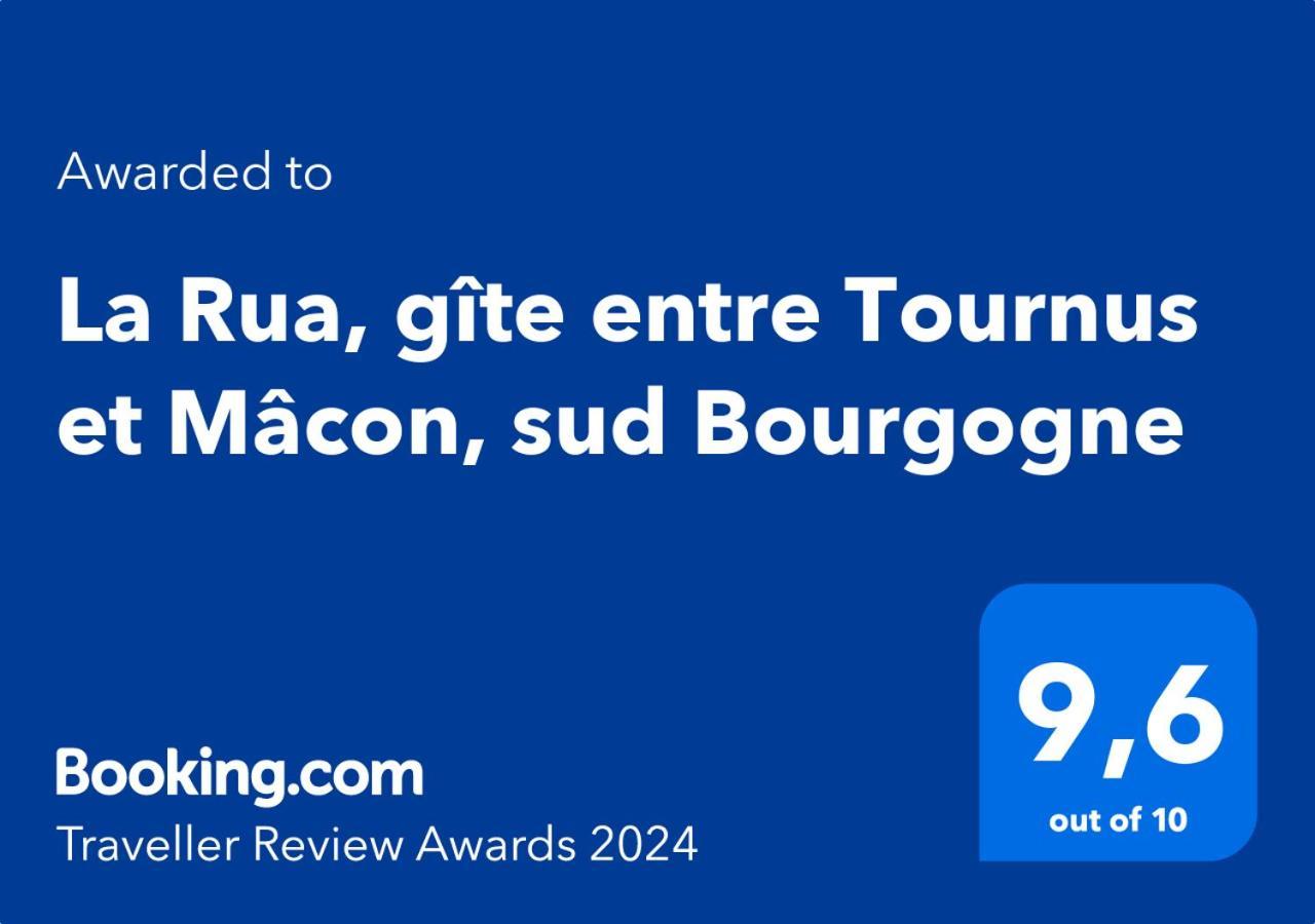 Gite La Rua, Entre Tournus Et Macon, Sud Bourgogne Montbellet Exterior photo